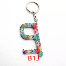Load image into Gallery viewer, Acrylic Key Door Opener/Elevator Tool Keychain