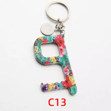 Load image into Gallery viewer, Acrylic Key Door Opener/Elevator Tool Keychain