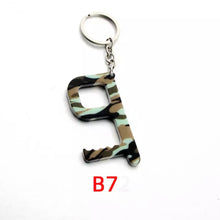 Load image into Gallery viewer, Acrylic Key Door Opener/Elevator Tool Keychain