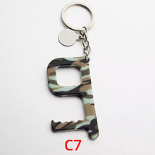 Load image into Gallery viewer, Acrylic Key Door Opener/Elevator Tool Keychain