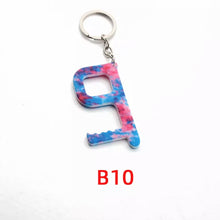 Load image into Gallery viewer, Acrylic Key Door Opener/Elevator Tool Keychain