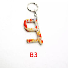 Load image into Gallery viewer, Acrylic Key Door Opener/Elevator Tool Keychain