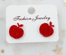 Load image into Gallery viewer, Acrylic Stud Earrings