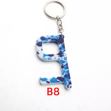 Load image into Gallery viewer, Acrylic Key Door Opener/Elevator Tool Keychain