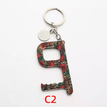 Load image into Gallery viewer, Acrylic Key Door Opener/Elevator Tool Keychain