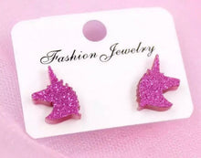 Load image into Gallery viewer, Acrylic Stud Earrings