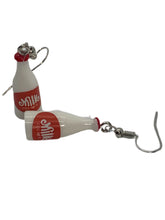 Load image into Gallery viewer, Novelty Milk Bottle Earrings
