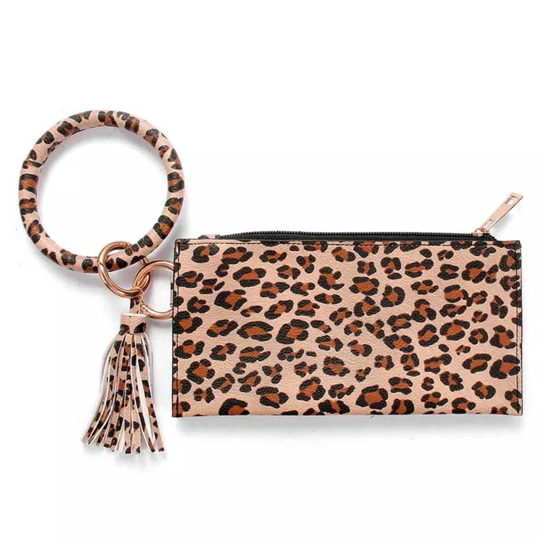 Multi Pocket Wristlet w/ Bracelet