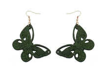 Load image into Gallery viewer, Wood Earrings - Animal
