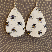 Load image into Gallery viewer, Bee Tear Drop Earrings
