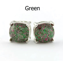 Load image into Gallery viewer, Resin Glitter Stud Earrings
