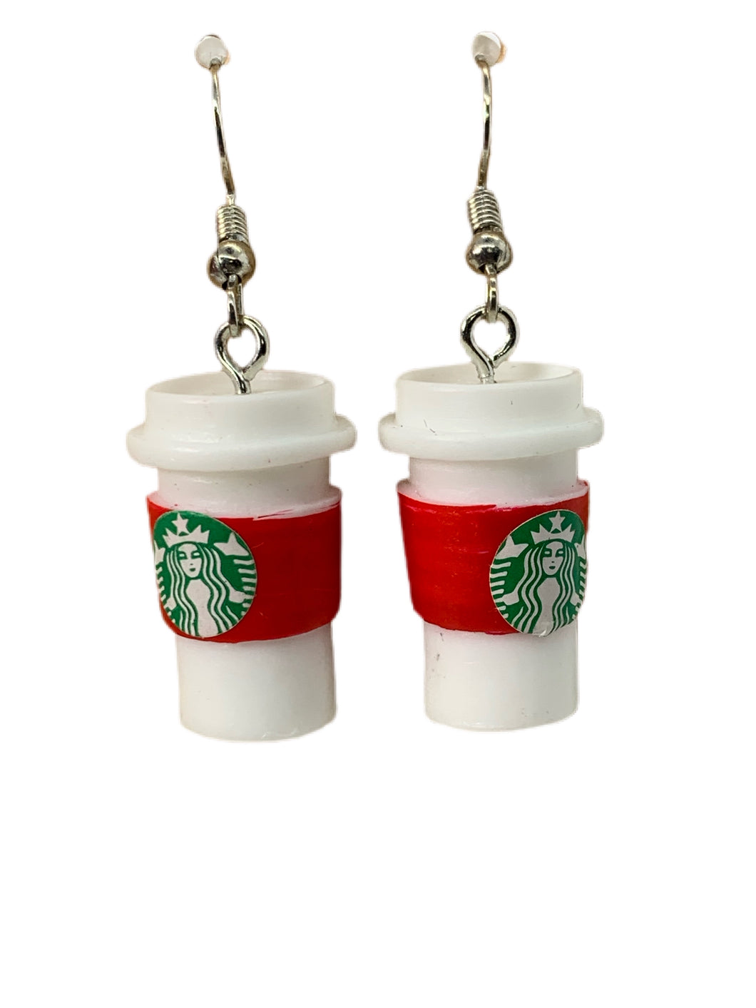 3D Coffee Cup Earrings