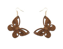 Load image into Gallery viewer, Wood Earrings - Animal
