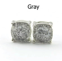 Load image into Gallery viewer, Resin Glitter Stud Earrings
