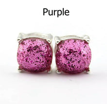 Load image into Gallery viewer, Resin Glitter Stud Earrings
