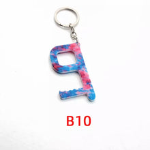 Load image into Gallery viewer, Acrylic Key Door Opener/Elevator Tool Keychain
