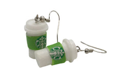 Load image into Gallery viewer, 3D Coffee Cup Earrings
