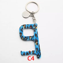 Load image into Gallery viewer, Acrylic Key Door Opener/Elevator Tool Keychain
