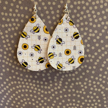 Load image into Gallery viewer, Bee Tear Drop Earrings
